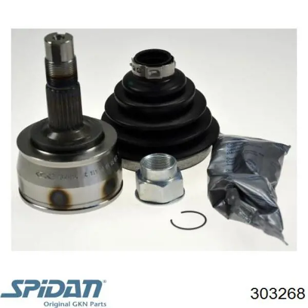 ШРУС наружный передний 303268 GKN-Spidan