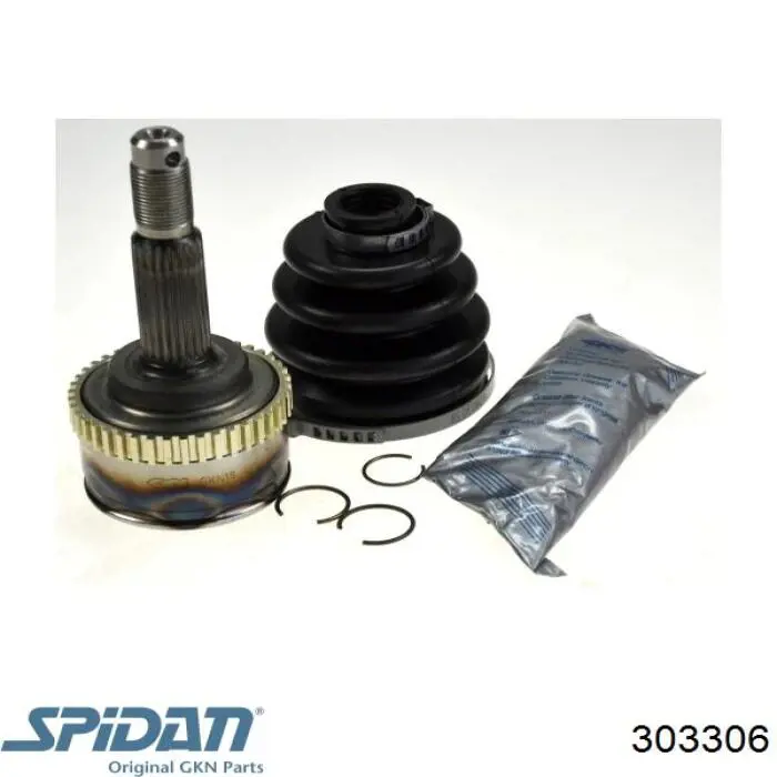 ШРУС наружный передний 303306 GKN-Spidan