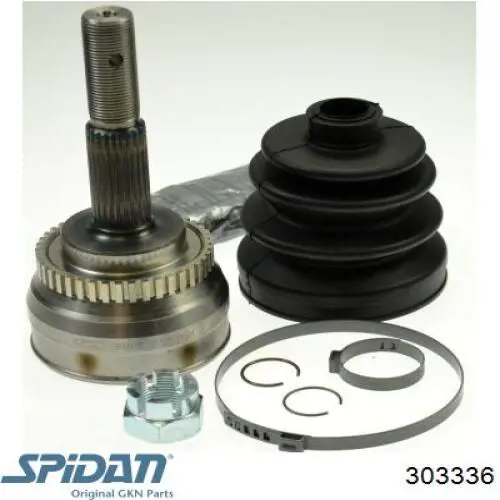 ШРУС наружный передний 303336 GKN-Spidan