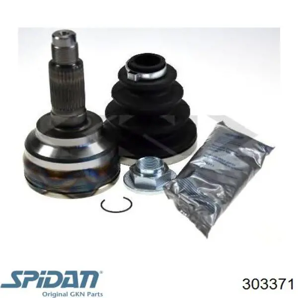 ШРУС наружный передний 303371 GKN-Spidan