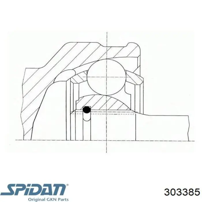 Купить 303385 GKN-Spidan Внешняя граната