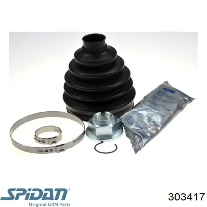 Пыльник ШРУСа наружный 303417 GKN-Spidan