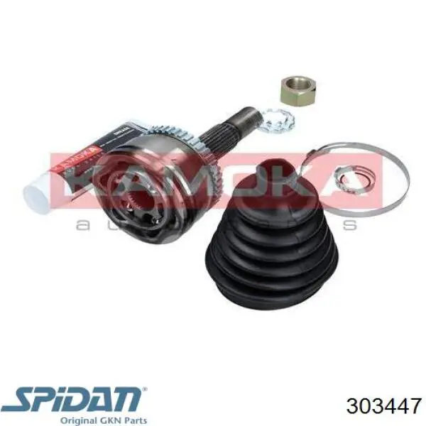 ШРУС наружный передний 303447 GKN-Spidan