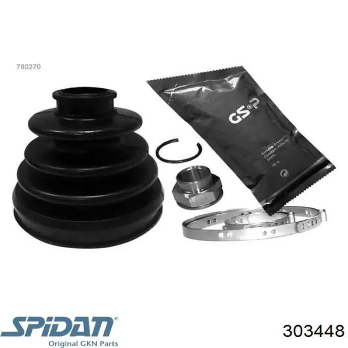 Пыльник ШРУСа наружный 303448 GKN-Spidan