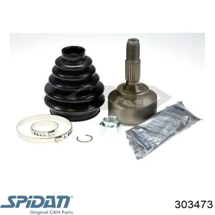 ШРУС наружный передний 303473 GKN-Spidan