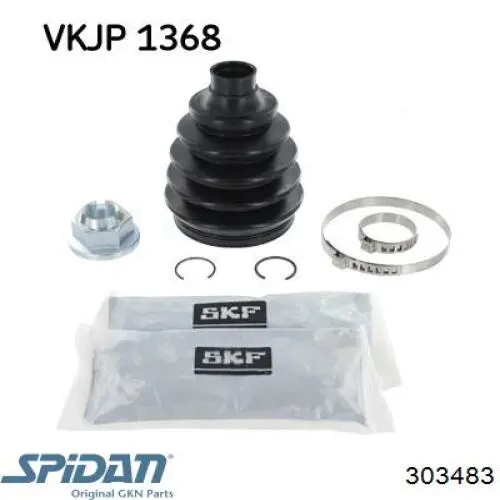 303483 GKN-Spidan Пыльник шарнира привода