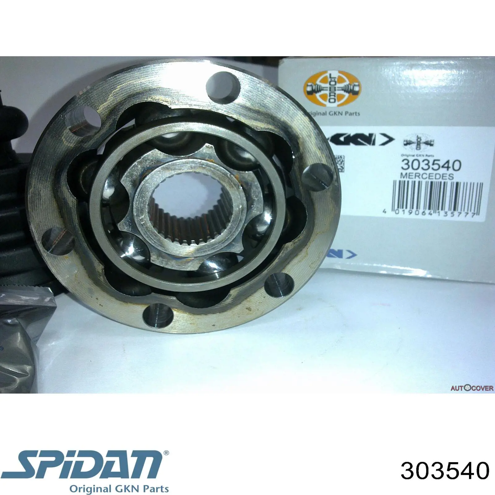 Шарнир угловых скоростей внутренний передний GKN-Spidan 303540 цена, от 39.77 USD
