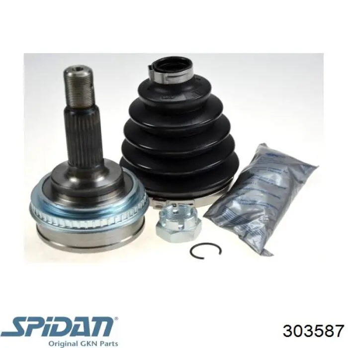 ШРУС наружный передний 303587 GKN-Spidan