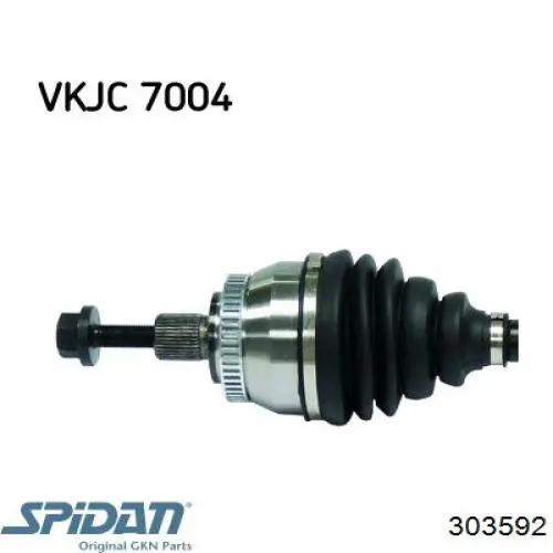 Купить 303592 GKN-Spidan Привод в сборе левый