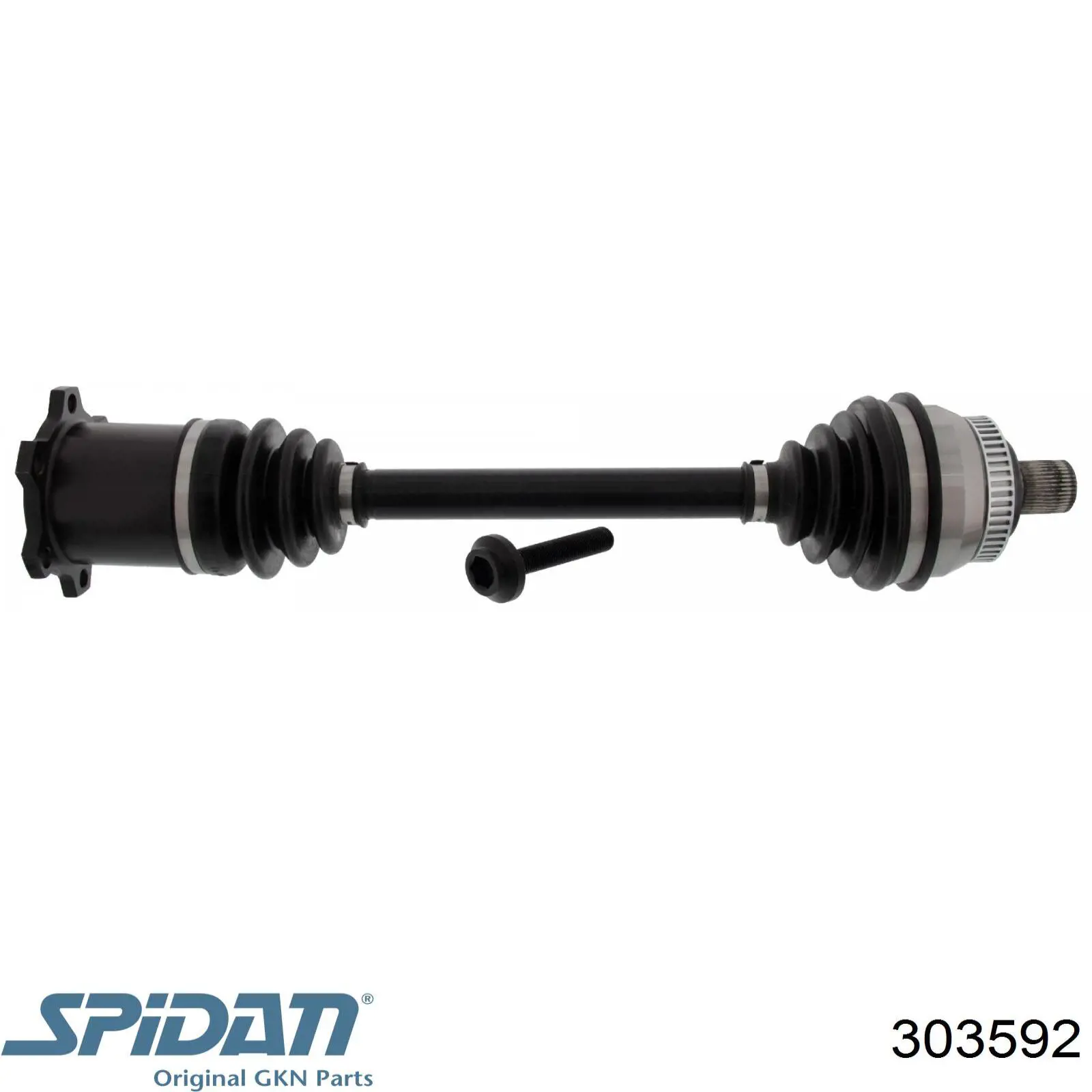 Левая полуось GKN-Spidan 303592