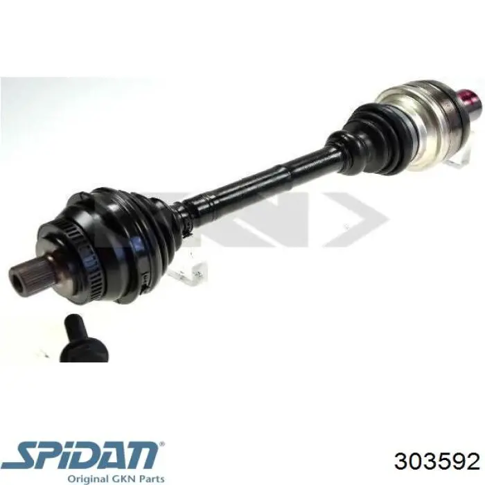 Привод передний левый GKN-Spidan 303592 цена, от 106.24 USD