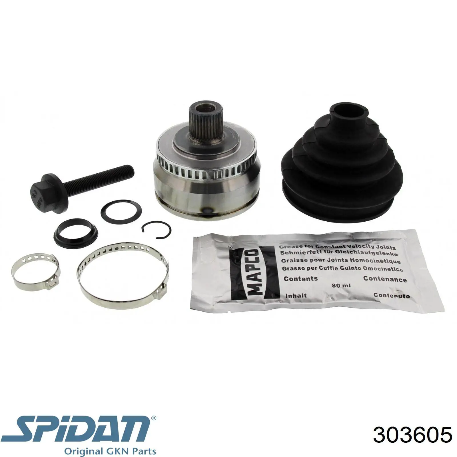 Граната колесная GKN-Spidan 303605 цена, от 33.78 USD