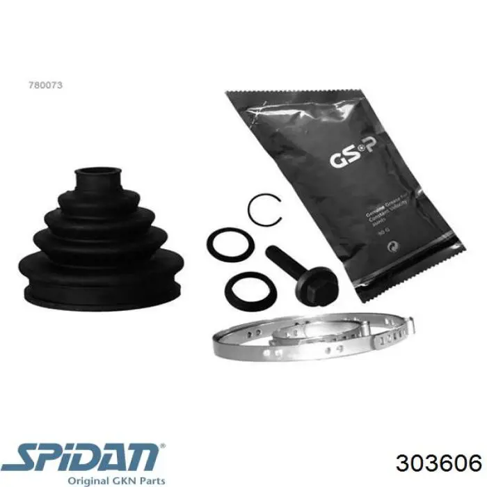 Чехол шруса GKN-Spidan 303606 цена, от 9.48 USD
