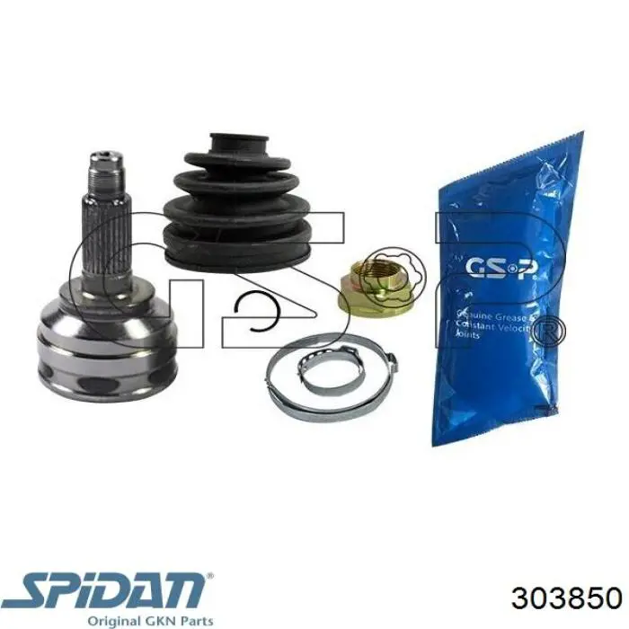 ШРУС наружный SPIDAN 303850 ШРУС наружный SPIDAN 303850