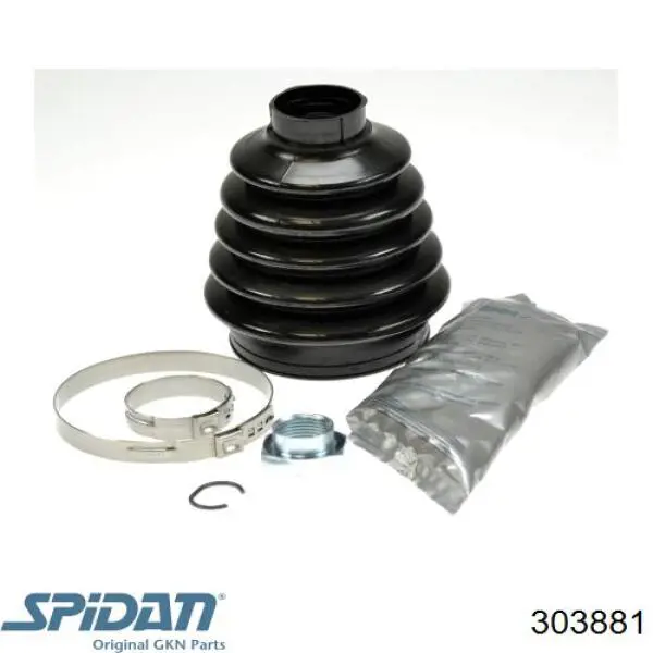 Пыльник ШРУСа наружный 303881 GKN-Spidan