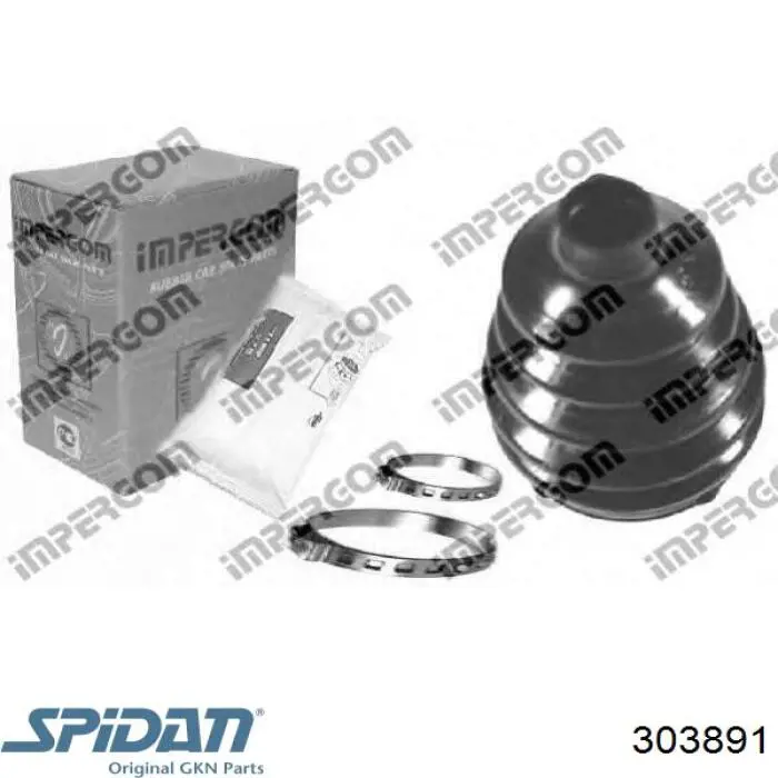 Купить 303891 GKN-Spidan Пыльник гранаты наружный, передний