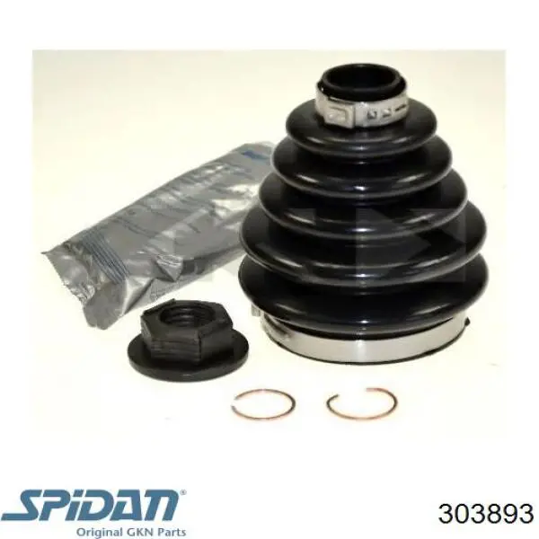 Чехол шруса GKN-Spidan 303893 цена, от 5.43 USD