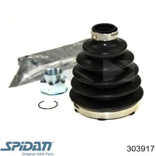 Пыльник ШРУСа передней полуоси наружный GKN-Spidan 303917