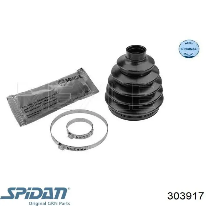 Чехол шруса GKN-Spidan 303917 цена, от 8.64 USD
