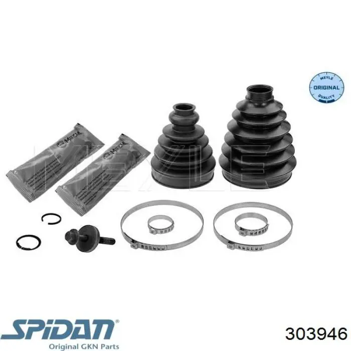 303946 GKN-Spidan Пыльник ШРУСа передней полуоси внутренний