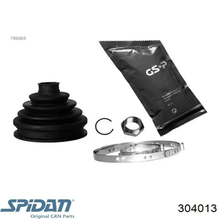 304013 GKN-Spidan Пыльник шарнира привода