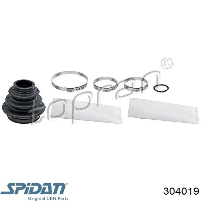 Пыльник ШРУСа задней полуоси наружный 0021867 GKN-Spidan