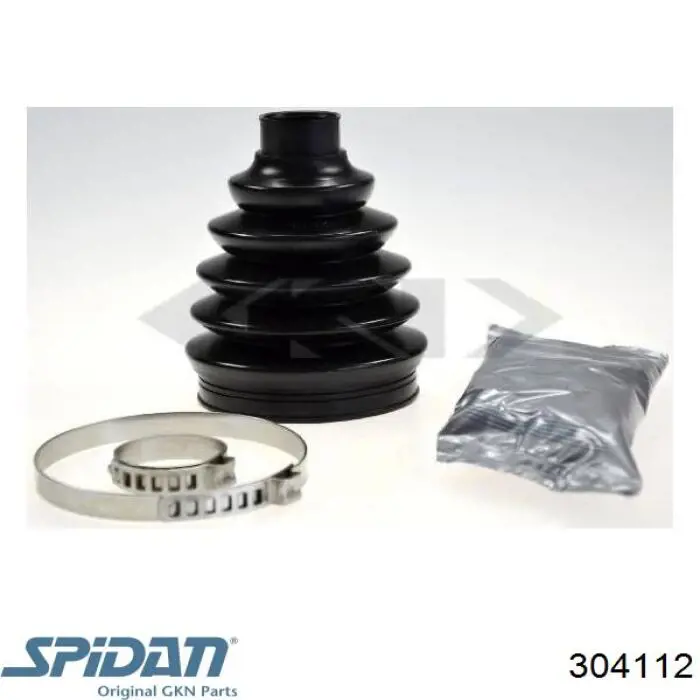 Пыльник ШРУСа внутренний, передней полуоси GKN-Spidan 304112