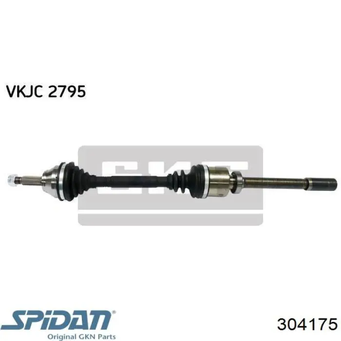 Купить 304175 GKN-Spidan Пыльник гранаты внутренний, передней полуоси