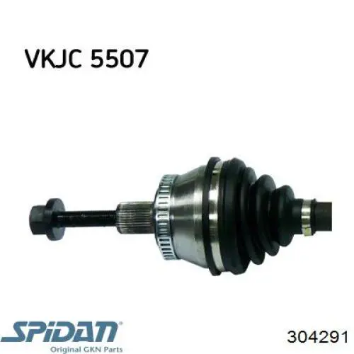 Левая полуось Asam 75378