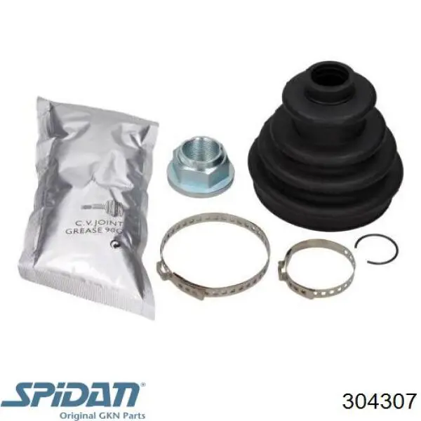 Пыльник ШРУСа внешний, правый GKN-Spidan 304307 цена, от 10.53 USD
