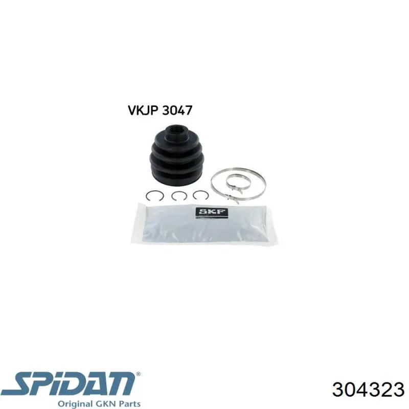 Чехол шруса GKN-Spidan 304323 цена, от 6.94 USD
