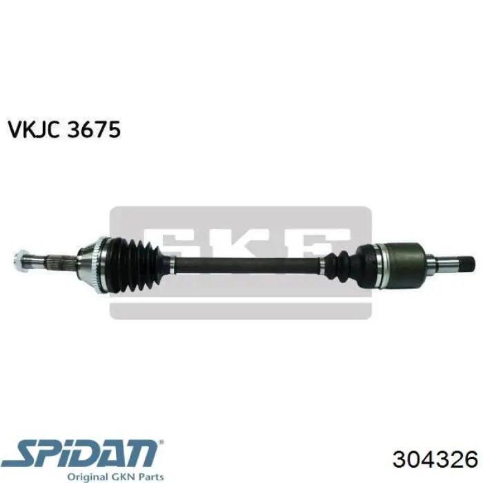 Пыльник ШРУСа наружный 304326 GKN-Spidan