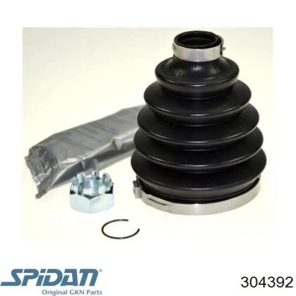 Пыльник ШРУСа наружный 304392 GKN-Spidan