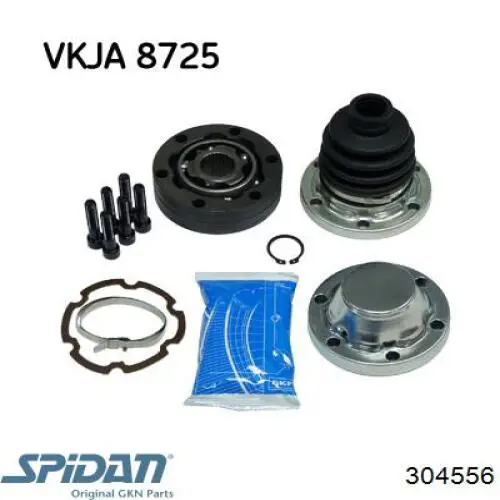 304556 GKN-Spidan ШРУС внутренний, передний