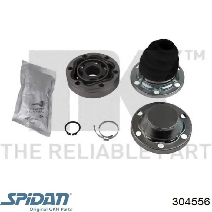 ШРУС внутренний 304556 GKN-Spidan