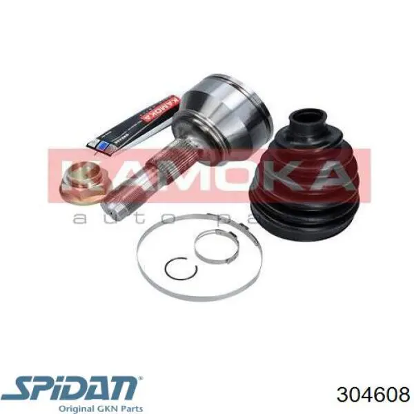 ШРУС внутренний правый 304608 GKN-Spidan