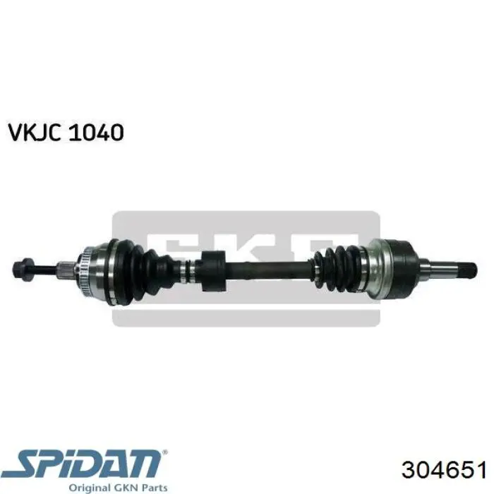 Пыльник ШРУСа наружный 304651 GKN-Spidan