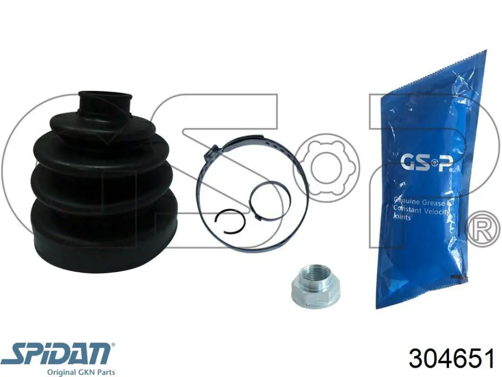 Чехол шруса GKN-Spidan 304651 цена, от 11.68 USD