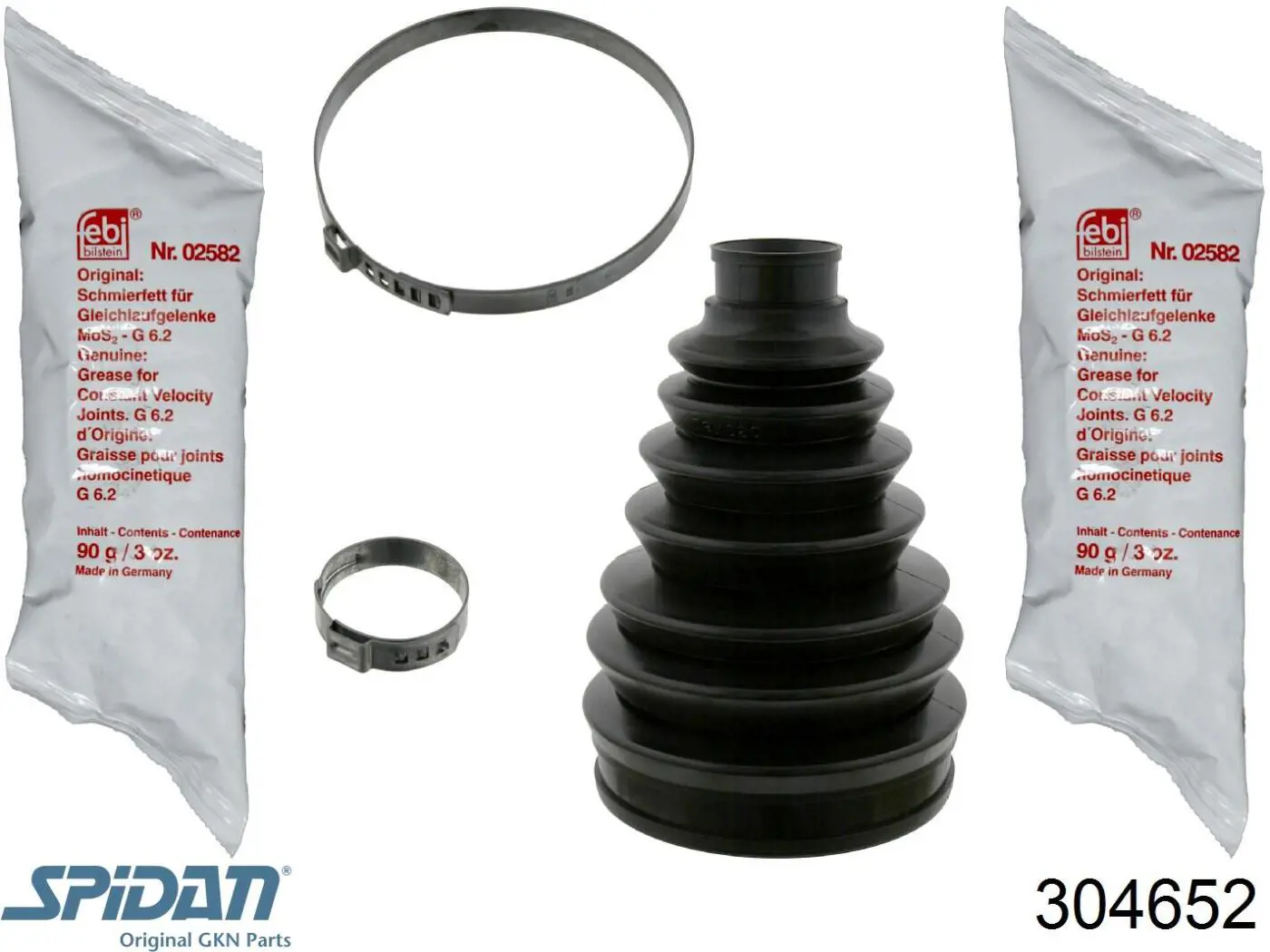 Пыльник ШРУСа наружный 304652 GKN-Spidan