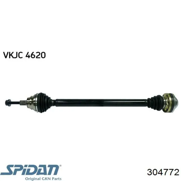 Правая полуось 304772 GKN-Spidan