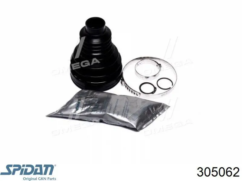 Купить 305062 GKN-Spidan Пыльник гранаты внутренний, передней полуоси