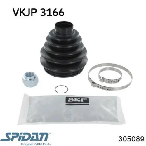 305089 GKN-Spidan Пыльник шарнира привода