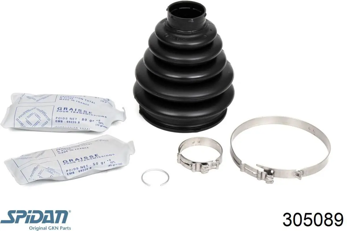 Чехол шруса GKN-Spidan 305089 цена, от 11.36 USD