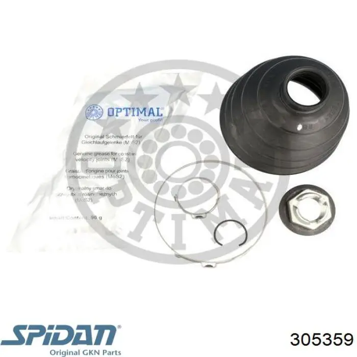 305359 GKN-Spidan Пыльник шарнира привода