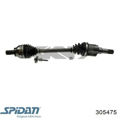 Левая полуось Ford 3M513B437DG