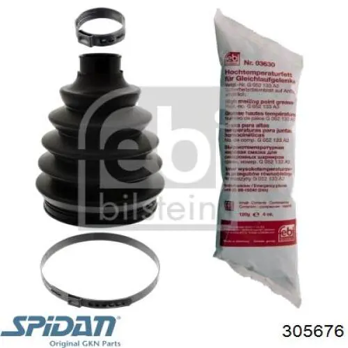 305676 GKN-Spidan Пыльник шарнира привода