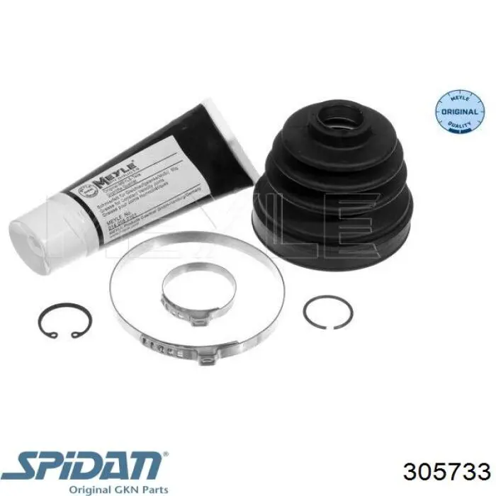 Fuelle, árbol de transmisión delantero interior 305733 GKN-Spidan