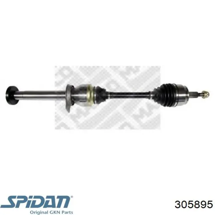 Вал привода полуоси 305895 GKN-Spidan