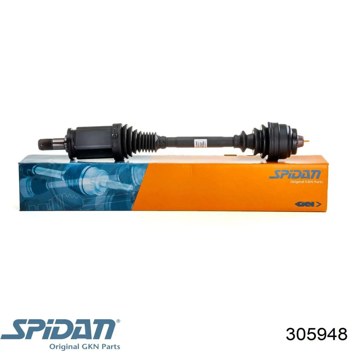 305948 GKN-Spidan Полуось передняя, правая