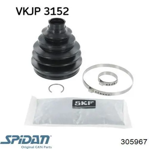 Купить 305967 GKN-Spidan Пыльник гранаты наружный, передний